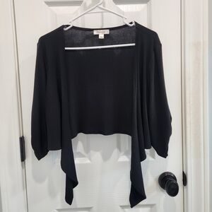 Black Dressbarn Shrug Size 14